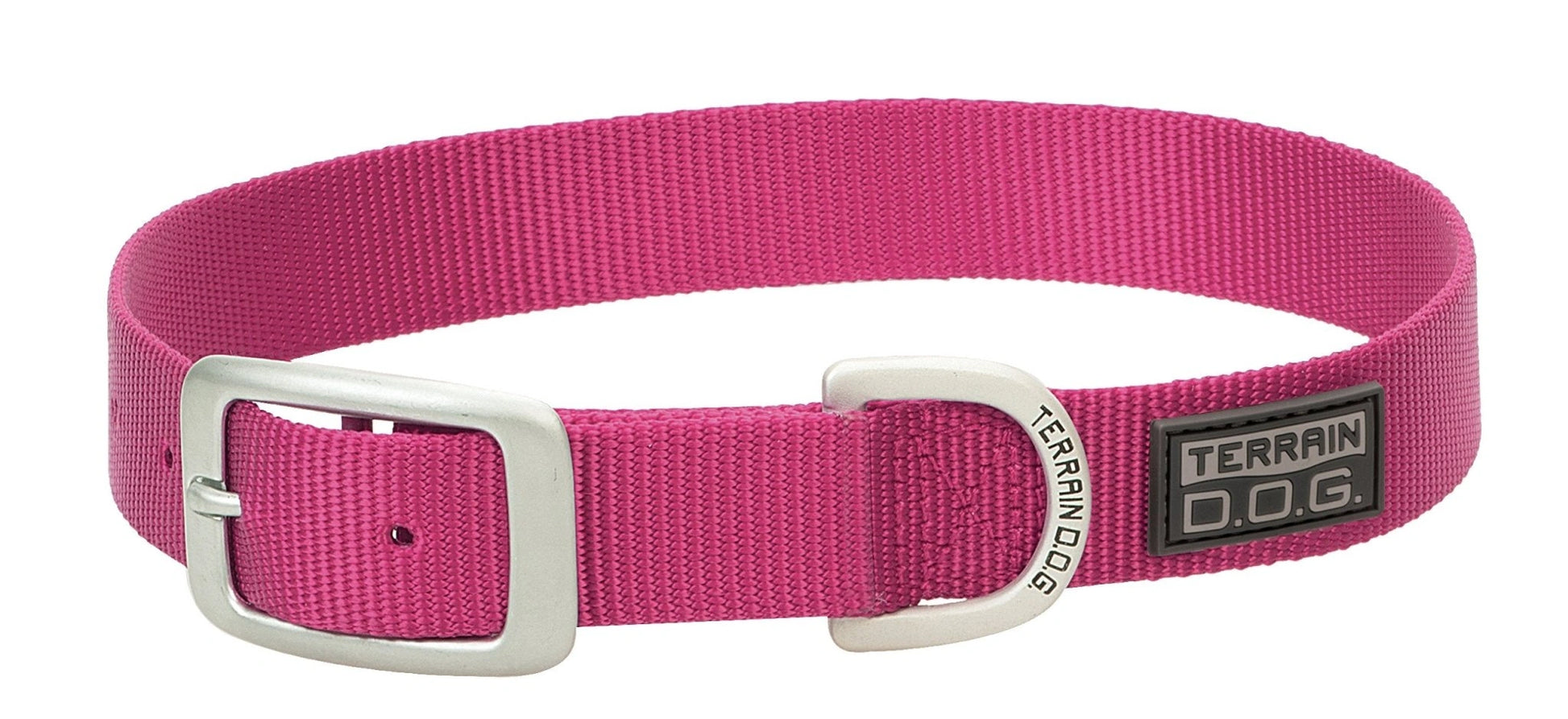 Weaver Leather Nylon Single - Ply Dog Collar - Hooves and Paws