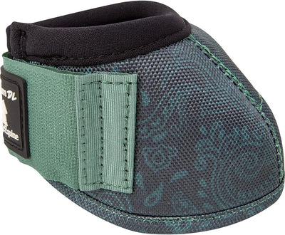Classic Equine Spruce Paisley Dyno No Turn Bell Boots Small (Sell out)