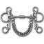 Myler Pelham With Stainless Steel Comfort Snaffle Wide Barrel English Bit 5 Inch Mouth Copper Inlay Mb 02 - Hooves and Paws