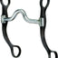 Weaver Leather Professional Shank Bit - 5" Sweet Iron Medium Port with Copper Inlay, 7" Shank