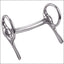 Weaver Leather 3 1/2'' Nickel Plated Straight Mini Bit - Hooves and Paws