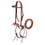 Weaver Leather Bridle Latigo Leather Browband Horse Hackamore Rns - Hooves and Paws