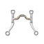 Myler Flat Shank With Cyprium Ported Barrel 5 Inch Mouth Curb Bit Sweet Iron Mb 33 - Hooves and Paws