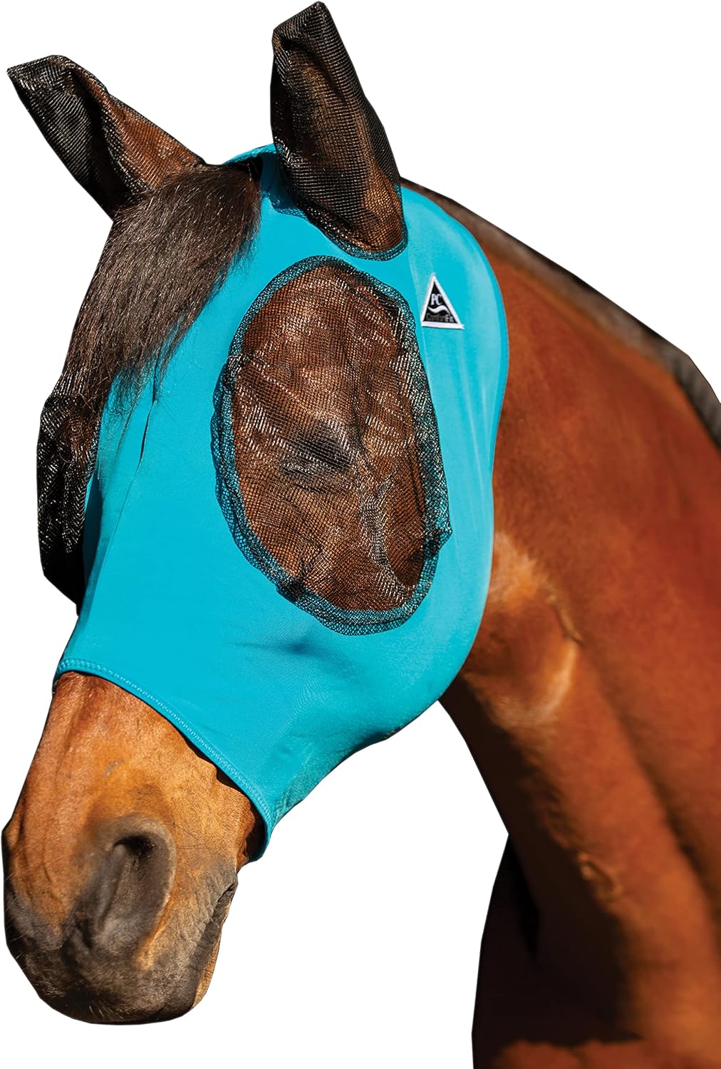 Professional's Choice Comfort Fit Horse Lycra Fly Mask with Ears All Sizes - Hooves and Paws
