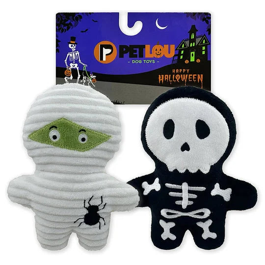 Petlou Squeaky Plush Dog Toys - Durable & Soft Interactive Play for Your Barn Dog