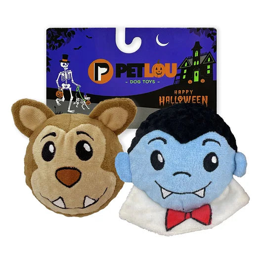 Petlou Squeaky Plush Dog Toys - Durable & Soft Interactive Play for Your Barn Dog