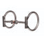 Pro Choice Equisential Twisted Dogbone D Ring Bit for gentle horse training. This 5 1/4 inch stainless steel snaffle bit features a double-jointed twisted wire mouthpiece for clear communication. The center dogbone joint includes a copper roller to encourage salivation and relaxation. Perfect for western disciplines, this durable horse bit combines effective control with a soft feel for the horse's mouth.