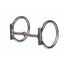 Professional’s Choice Equisential Twisted Wire D Ring Snaffle Bit featuring a durable stainless steel single-jointed mouthpiece. This western horse bit provides enhanced communication and control with its textured twisted wire design and stable D-ring cheeks. Perfect for training and refining responsiveness, this high-quality equestrian tack is essential for any horse rider's collection.