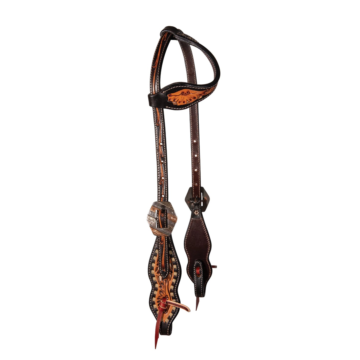 Professional's Choice 1-Ear Headstall - Premium Western Leather Tack for Performance & Durability