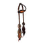 Professional's Choice 1-Ear Headstall - Premium Western Leather Tack for Performance & Durability 3P1035
