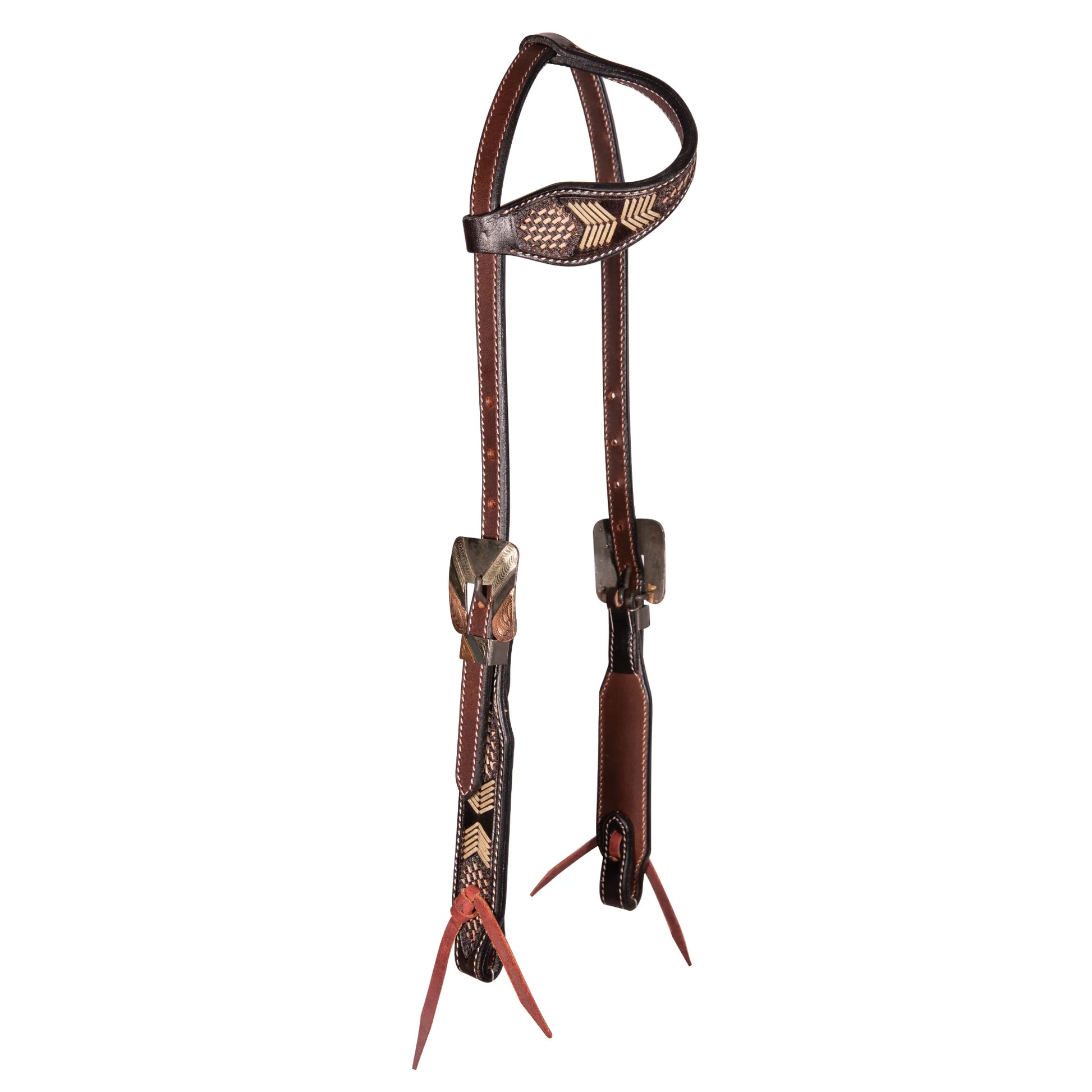 Professional's Choice 1-Ear Headstall - Premium Western Leather Tack for Performance & Durability