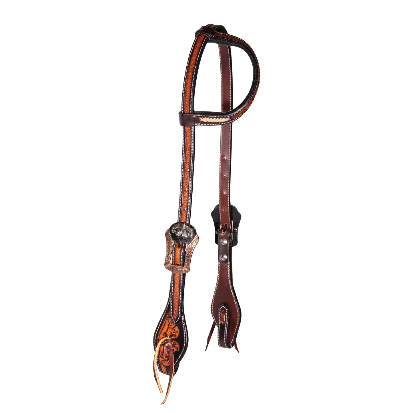 Professional's Choice 1-Ear Headstall - Premium Western Leather Tack for Performance & Durability
