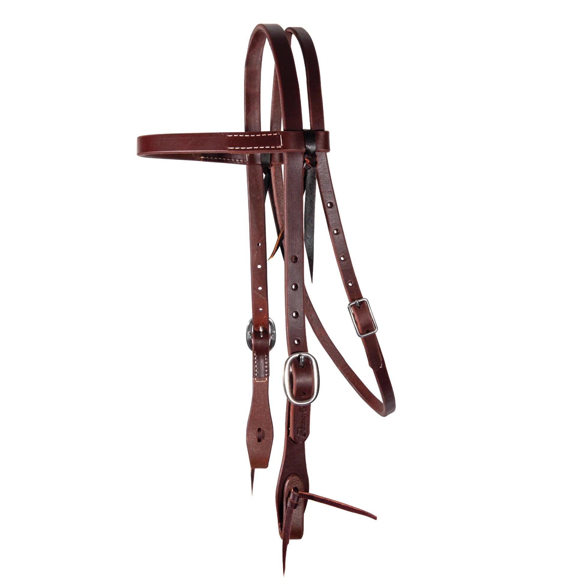 Professional's Choice 2-Buckle Browband Headstall - 3/4" Width - Large Horse