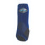 Professional's Choice 2XCOOL Horse Front Boots in deep blue, featuring advanced cooling technology for maximum equine leg support. These high-performance sports medicine boots provide superior shock absorption and moisture management. The design includes a secure wrap-around strap and the signature Professional's Choice logo. Ideal for protecting horse tendons and ligaments during intensive training or competition.