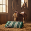 Professional's Choice Western Horse Show Saddle Blanket - 34x40, 100% New Zealand Wool, Heavyweight