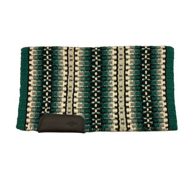 Professional's Choice Western Horse Show Saddle Blanket - 34x40, 100% New Zealand Wool, Heavyweight