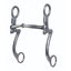 Professional's Choice 7 Shank Bit featuring polished stainless steel and a single-jointed mouthpiece. This western curb bit showcases sleek S-shaped shanks designed for balanced leverage and communication. Includes top purchase rings and bottom rein loops, making it a premium choice for performance horses and western riding disciplines like reining, western pleasure, or trail.