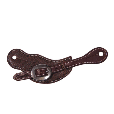 Professional's Choice Bison Leather Spur Straps - Durable Western Riding Gear