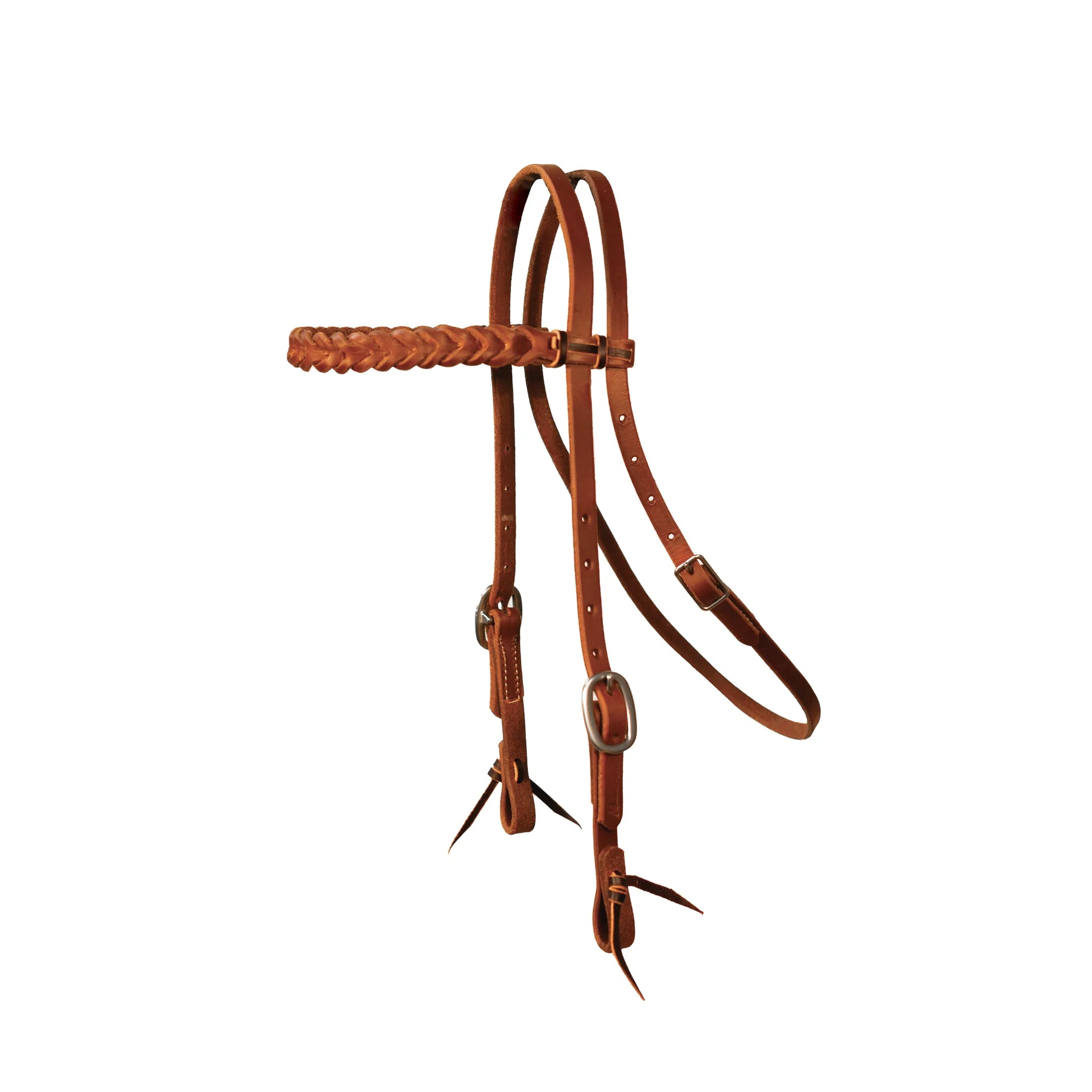 Professional's Choice Bleeding Heart Leather Headstall - Premium Western Tack