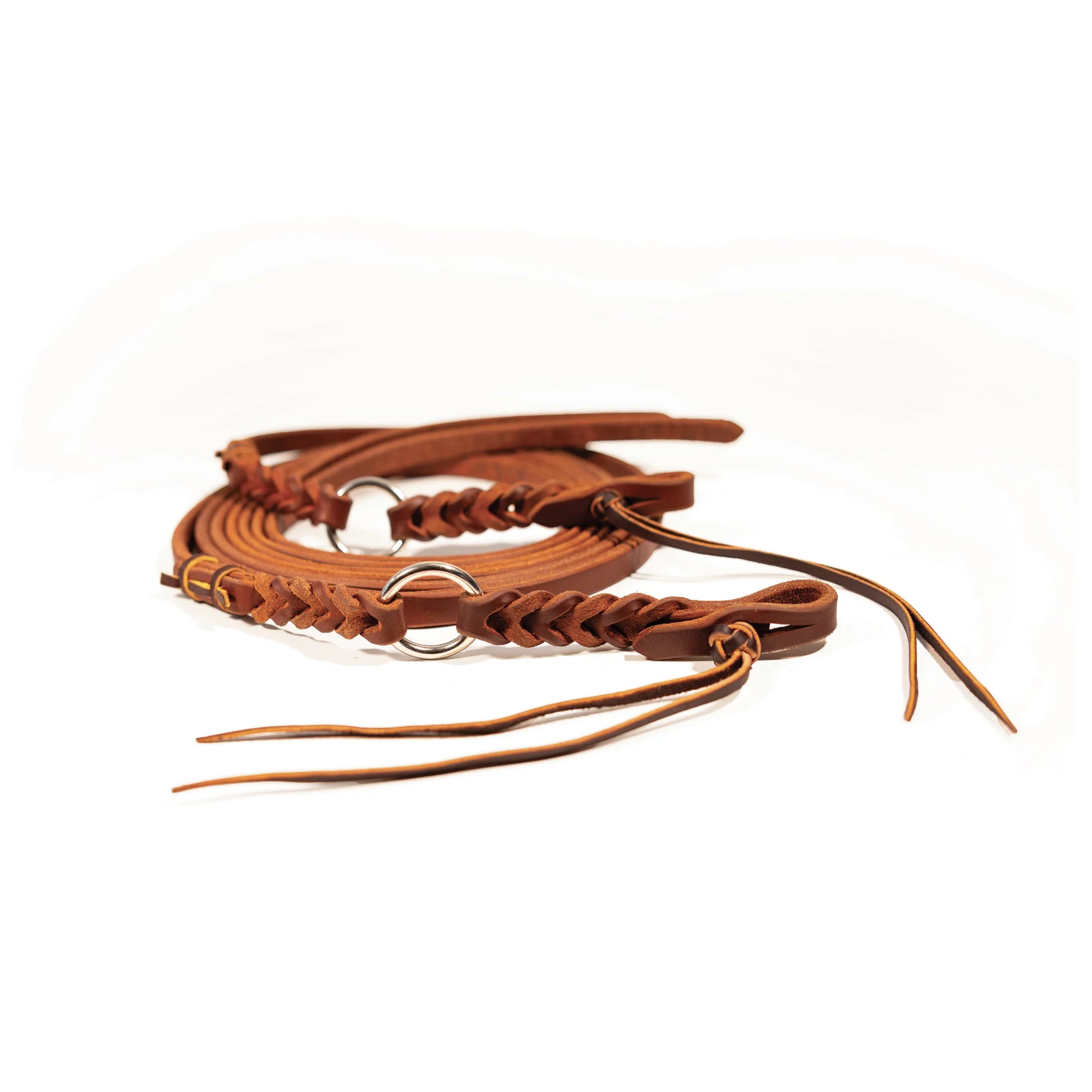 Professional's Choice Bleeding Heart Leather Western Rein - 5/8" Width - Durable Tack