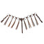 Professional's Choice Bob Avila Ring Bit with Bur Tassel - Western Horse Bit