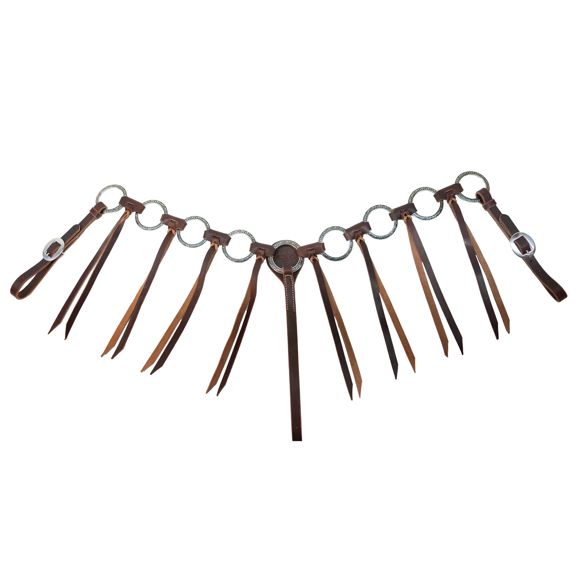 Professional's Choice Bob Avila Ring Bit with Bur Tassel - Western Horse Bit