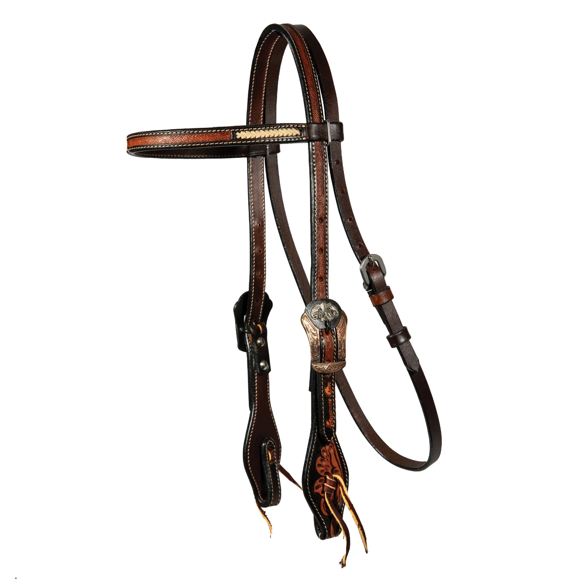 Professional's Choice Browband Headstall - Durable Western Leather Horse Tack 3P4041
