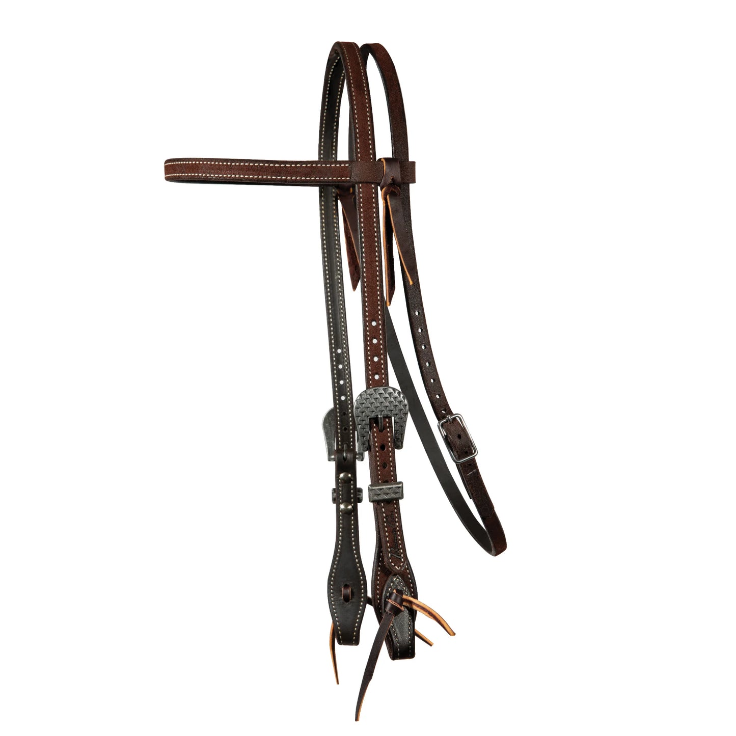 Professional's Choice Cowboy Headstall Browband - 5/8" Width - Durable Western Leather Tack