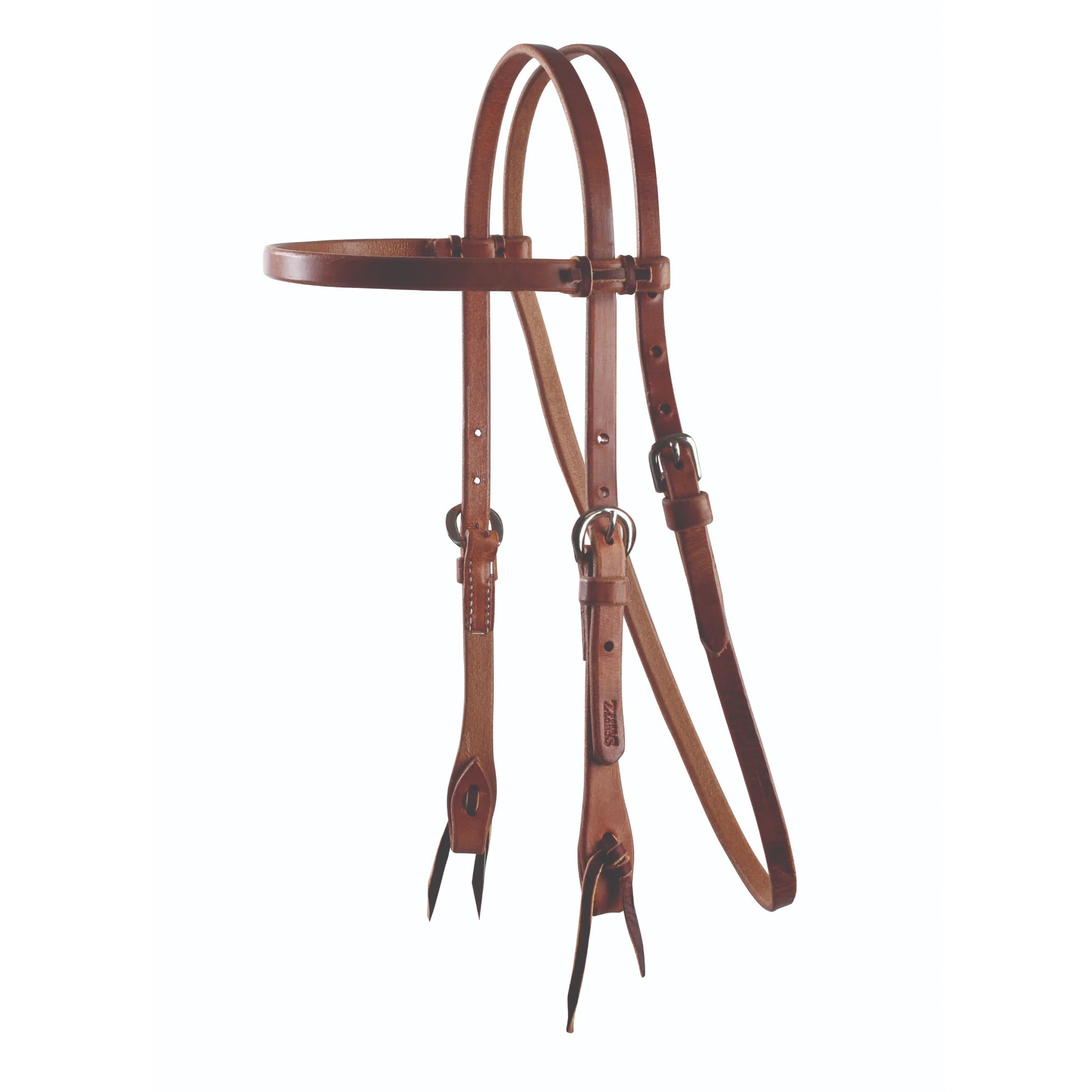 Professional's Choice Cowboy Headstall Browband - 5/8" Width - Durable Western Leather Tack