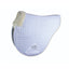Professional's Choice Cross Country Saddle Pad with Fleece - White - 23" x 20"