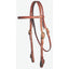 Professional's Choice Double Adjusted Buckle Headstall - 10.5" Cheek Piece