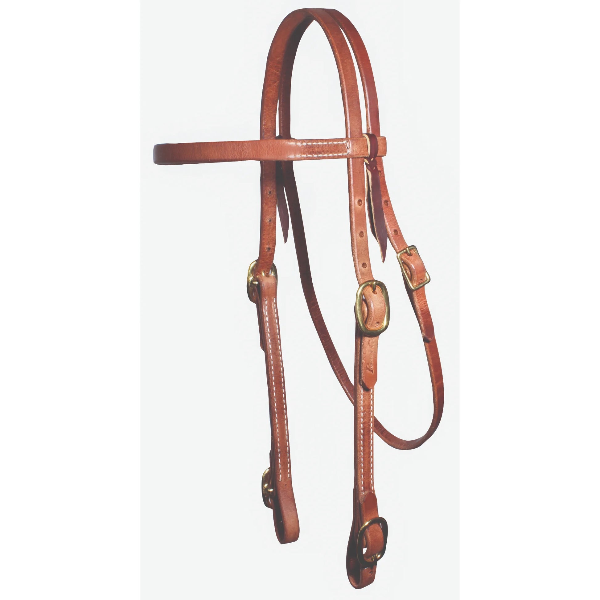 Professional's Choice Double Adjusted Buckle Headstall - 10.5" Cheek Piece