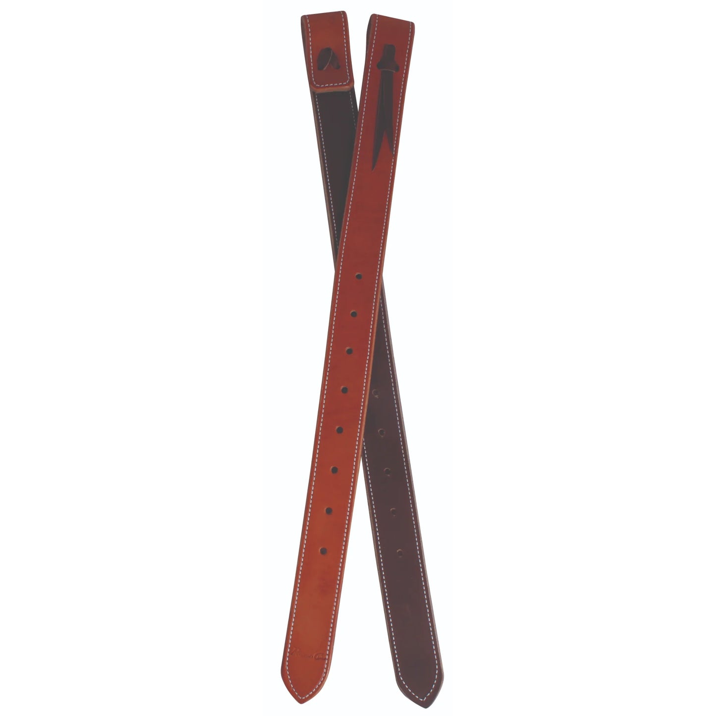 Professional's Choice Doubled & Stitched Leather Rear Flank Billet - 1-3/4 Inch