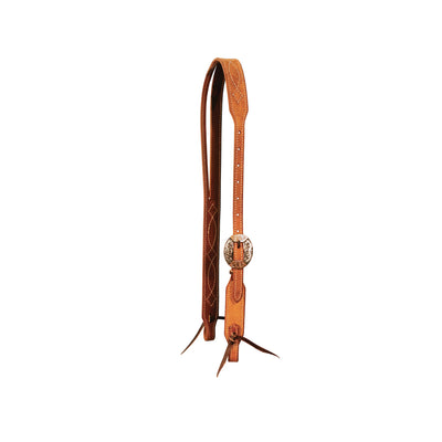 Professional's Choice Gunslinger 5/8" Split Ear Headstall - Premium Western Leather