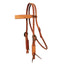 Professional's Choice Gunslinger Roughout Leather Western Headstall - 5/8" Width