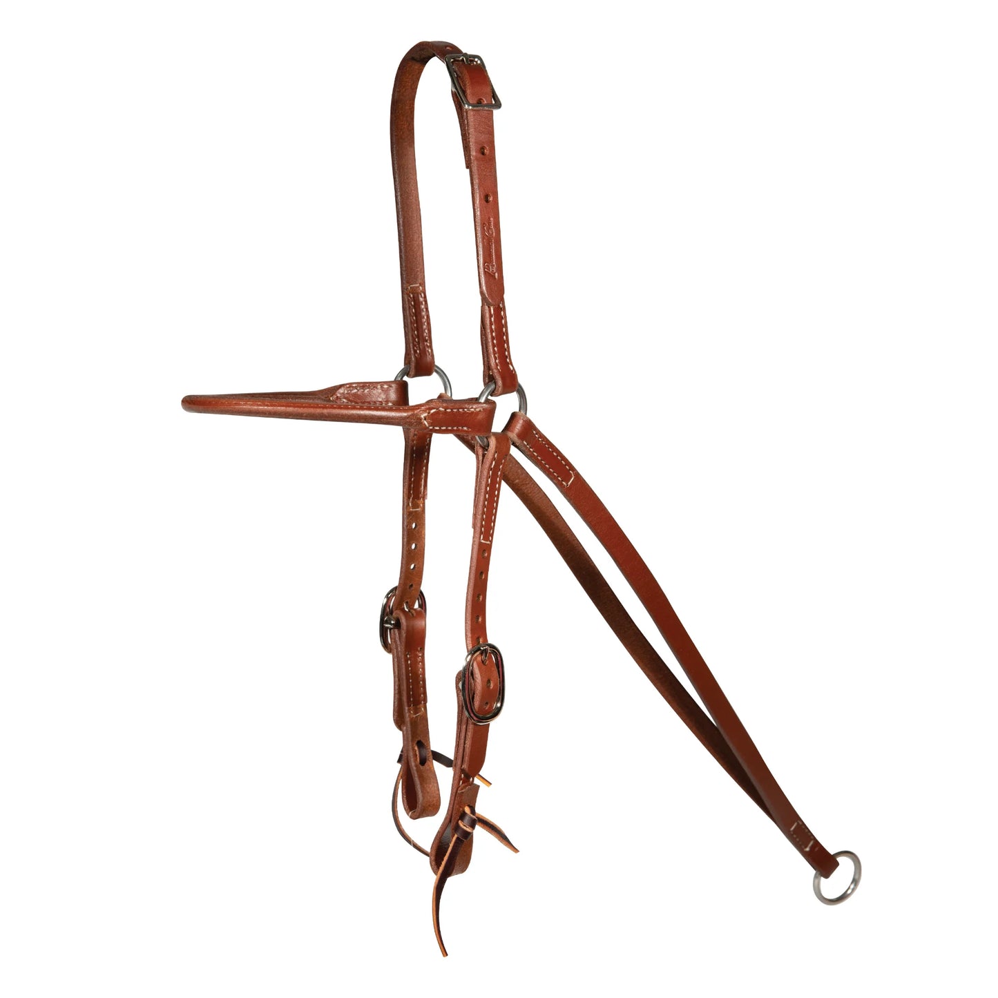 Professional's Choice Heavy Oil War Bonnet with Bit Hanger - Quality Leather Horse Training Aid