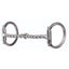 Professional's Choice PCB-981 D Ring Snaffle Horse Bit featuring a 5 1/4-inch single jointed twisted wire mouthpiece. Crafted from polished stainless steel, this high-quality equine bit offers precise control and direct pressure for effective communication. The classic Dee ring design provides a stable fit, making it a versatile choice for various horse training and riding disciplines. Essential horse tack for the discerning equestrian.