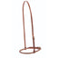 Professional's Choice Horse Equine Round Nose Adjustable Caveson crafted from high-quality brown leather. This essential equestrian tack features a rounded nosepiece and an adjustable crownpiece with silver-tone buckles for a secure, custom fit. Ideal for horse training, lunging, and everyday riding, this durable leather cavesson combines classic style with functional design for all horse breeds.