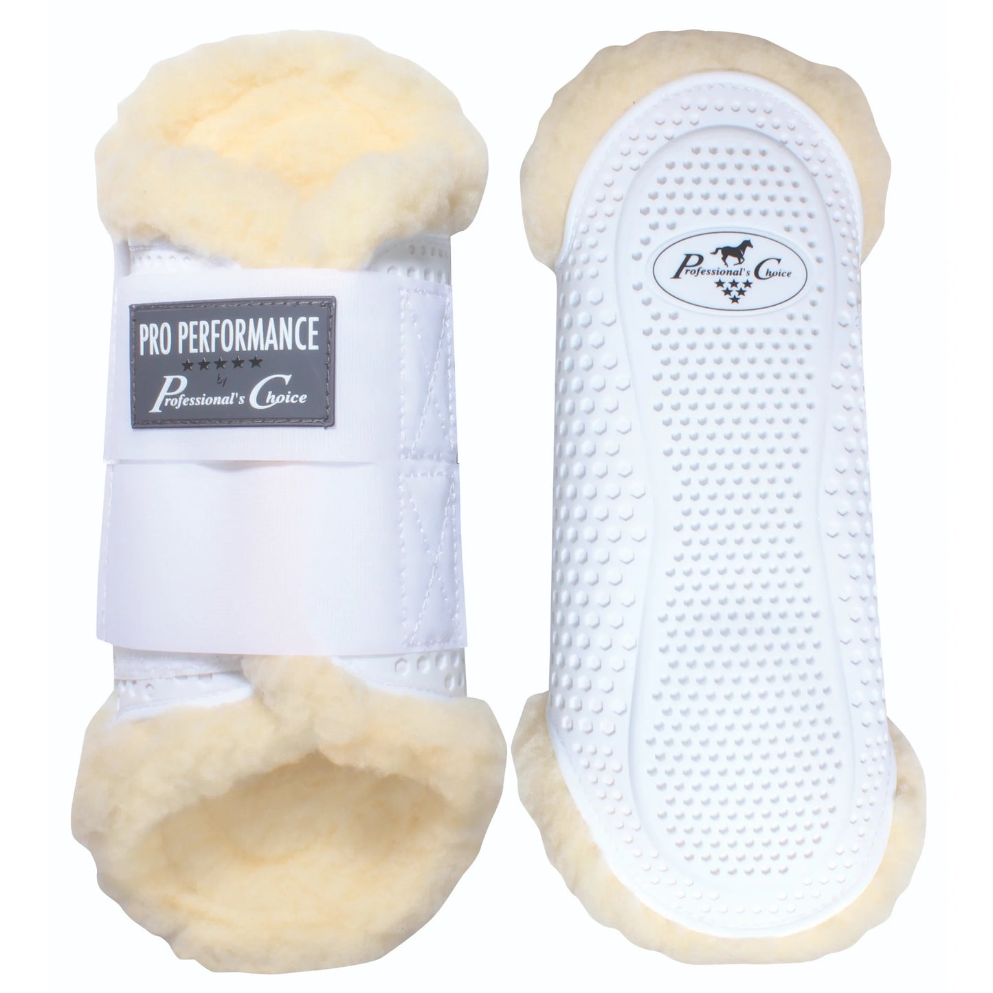 Professional's Choice Hybrid Splint Boot with Fleece Lining - Protective Horse Leg Boots