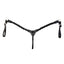 Professional's Choice Infinity Braid Breastcollar - Premium Leather Western Horse Tack 1057BLA