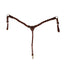 Professional's Choice Infinity Braid Breastcollar - Premium Leather Western Horse Tack