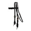 Professional's Choice Infinity Braid Browband Headstall - 3/4" Width Western Leather Bridle