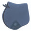 Professional's Choice Jump Pad in navy blue with breathable VenTECH lining. This high-performance English saddle pad features a classic diamond-quilted design, a contoured spine for wither clearance, and durable billet and girth straps. The moisture-wicking mesh lining ensures maximum comfort for your horse. Perfect for jumping, schooling, or competition, this stylish pad is a staple for any equestrian's tack room.