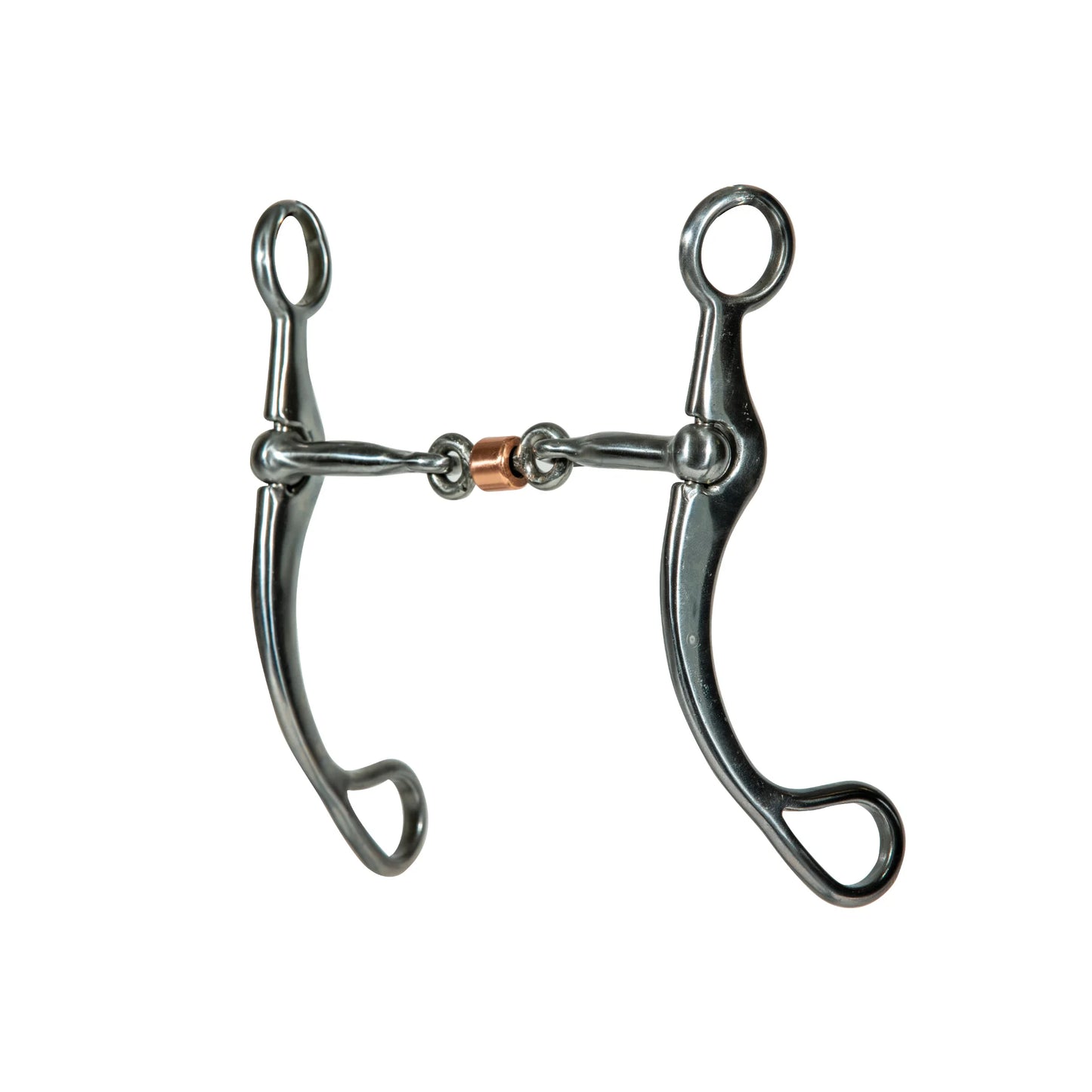 Professional's Choice Laramie Western Shank Horse Bit - 5 1/8" Sweet Iron Mouth
