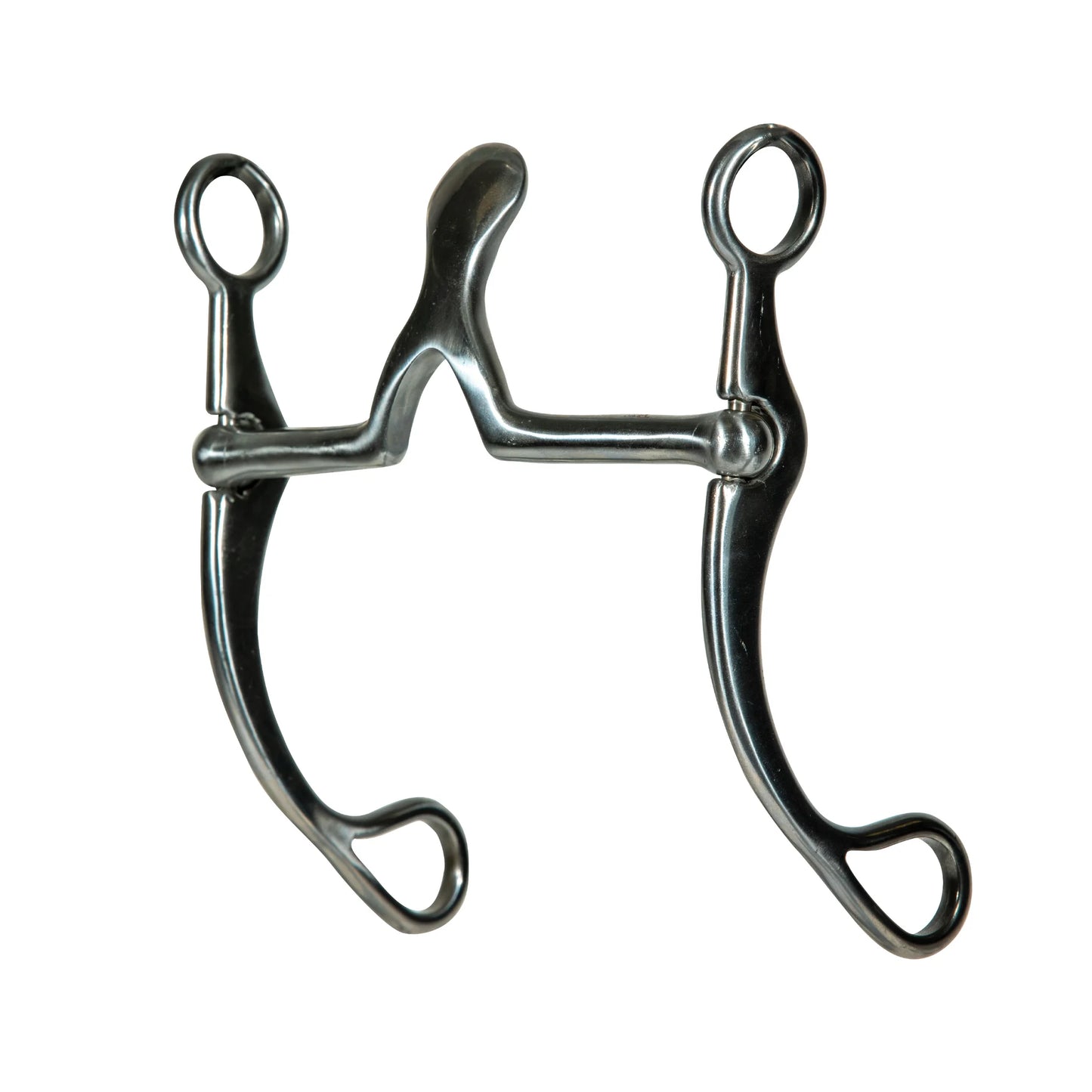 Professional's Choice Laramie Western Shank Horse Bit - 5 1/8" Sweet Iron Mouth