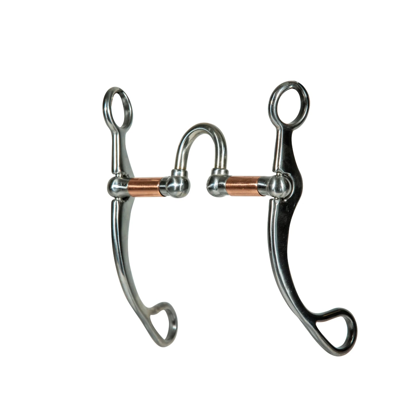 Professional's Choice Laramie Western Shank Horse Bit - 5 1/8" Sweet Iron Mouth