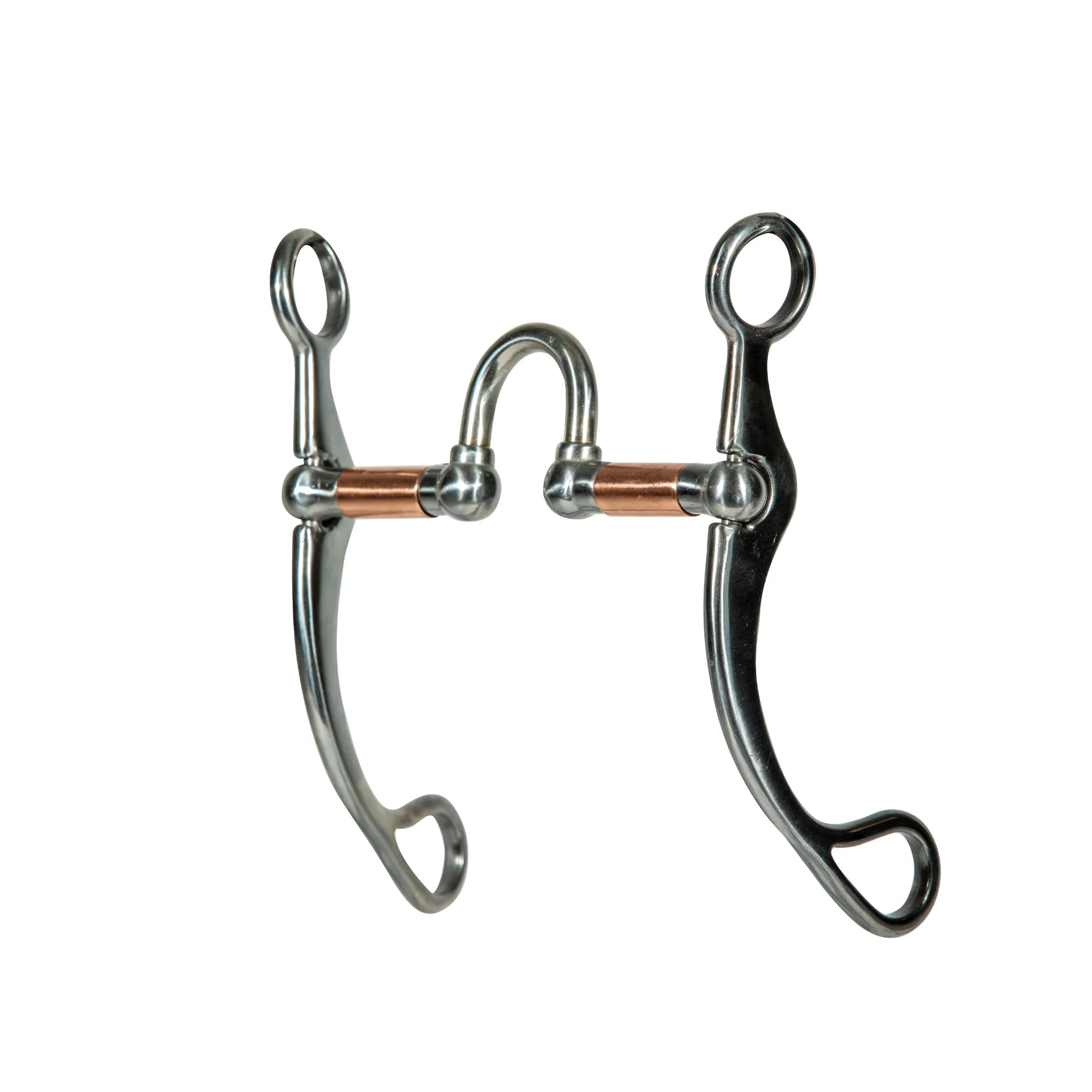 Professional's Choice Laramie Western Shank Horse Bit - 5 1/8" Sweet Iron Mouth