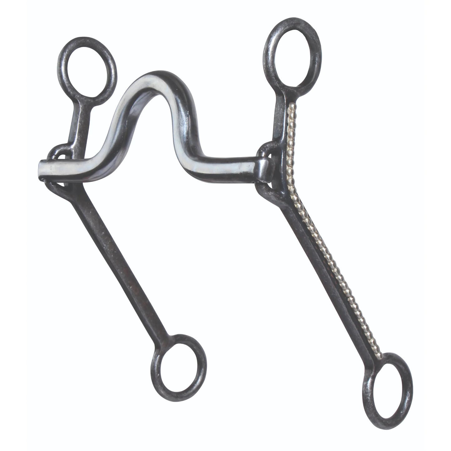 Professional's Choice Loose Ring Swept Back Horse Bit - 5 1/8" Mouthpiece