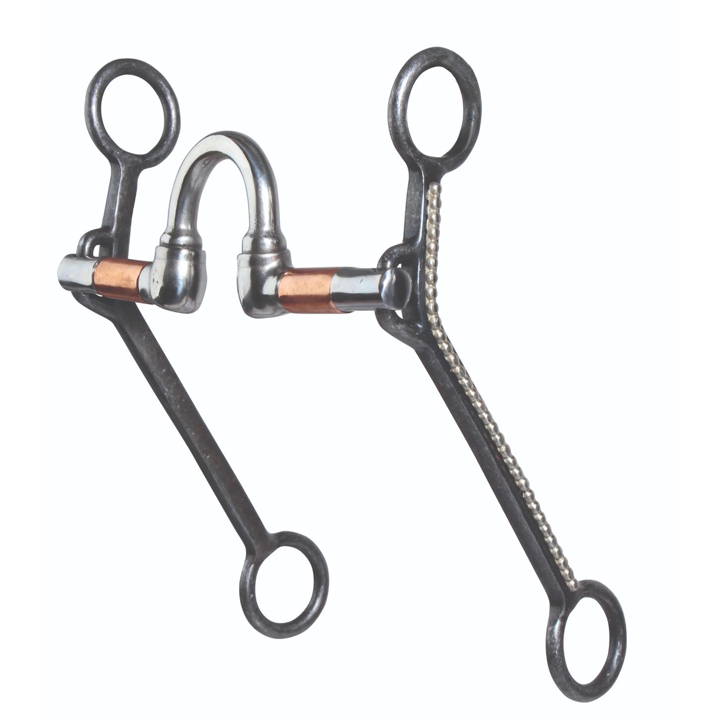Professional's Choice Loose Ring Swept Back Horse Bit - 5 1/8" Mouthpiece