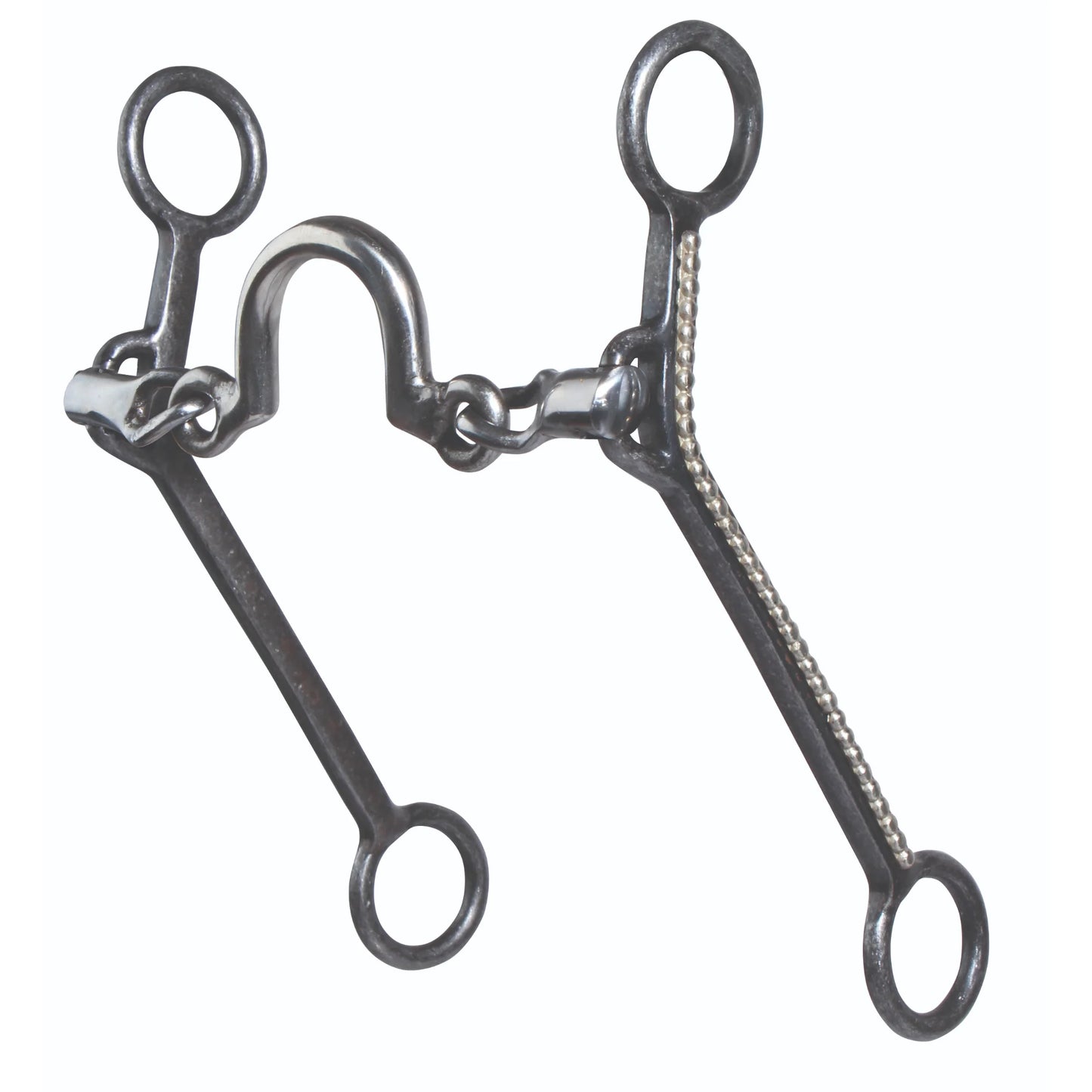 Professional's Choice Loose Ring Swept Back Horse Bit - 5 1/8" Mouthpiece